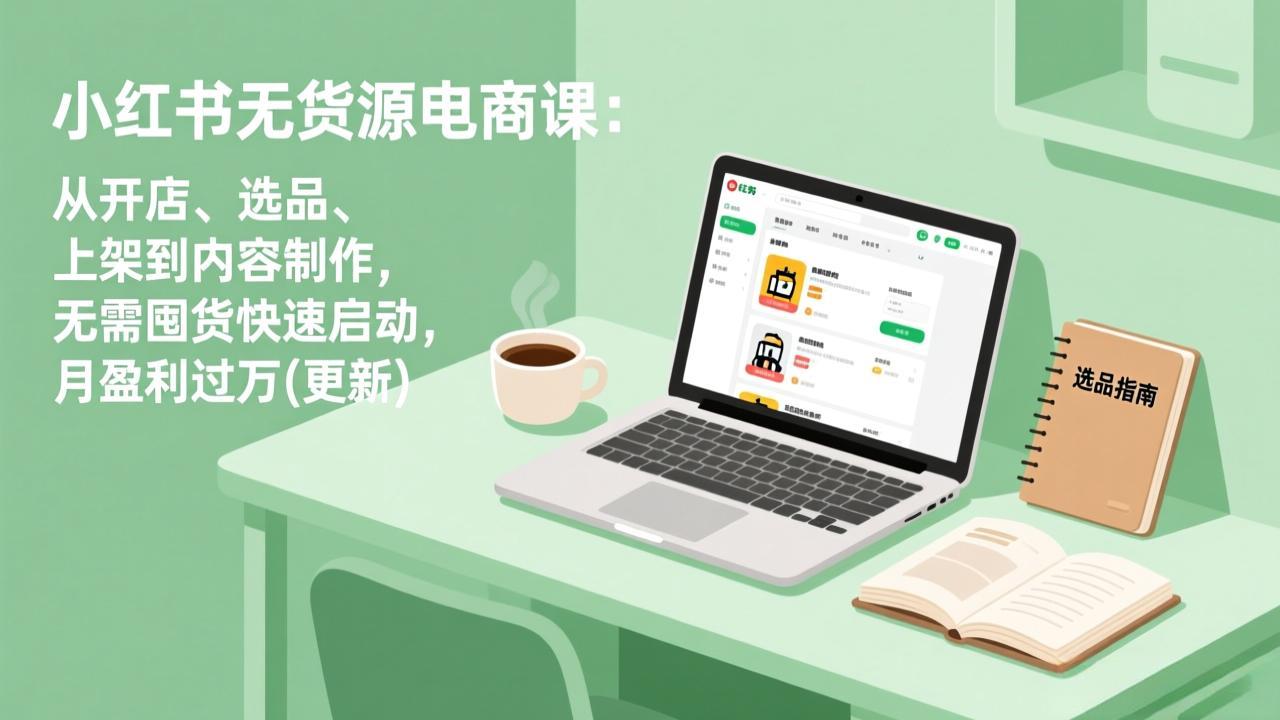小红书无货源电商课(4月20更新